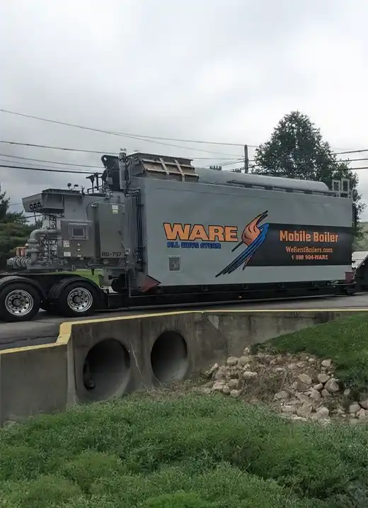 WARE boiler rental solutions